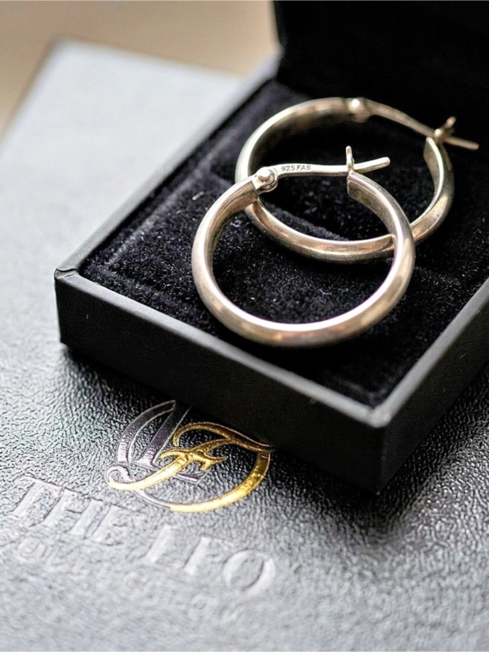 The LFO Collection 925 Silver Hoop Earrings